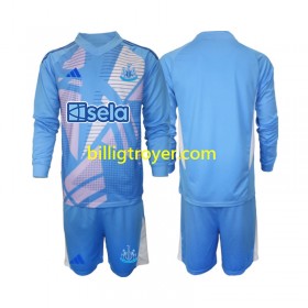 Billige Fotballdrakter Newcastle United Keeper Barn Bortedraktsett 2024/25 Langermet